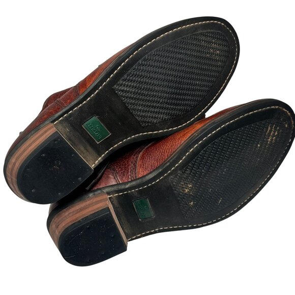 Ad-Tec 1173 Packer Boot Mens Sz 10M Brown Leather Lace Up Workwear Kiltie Logger - Picture 14 of 14